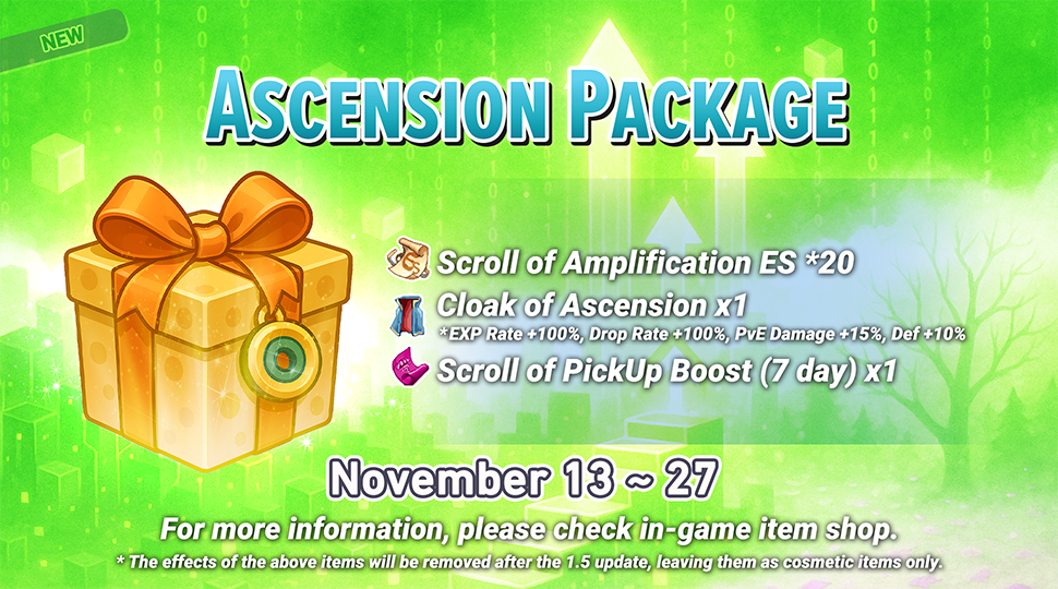 November 13 Item Shop Update | Flyff Universe